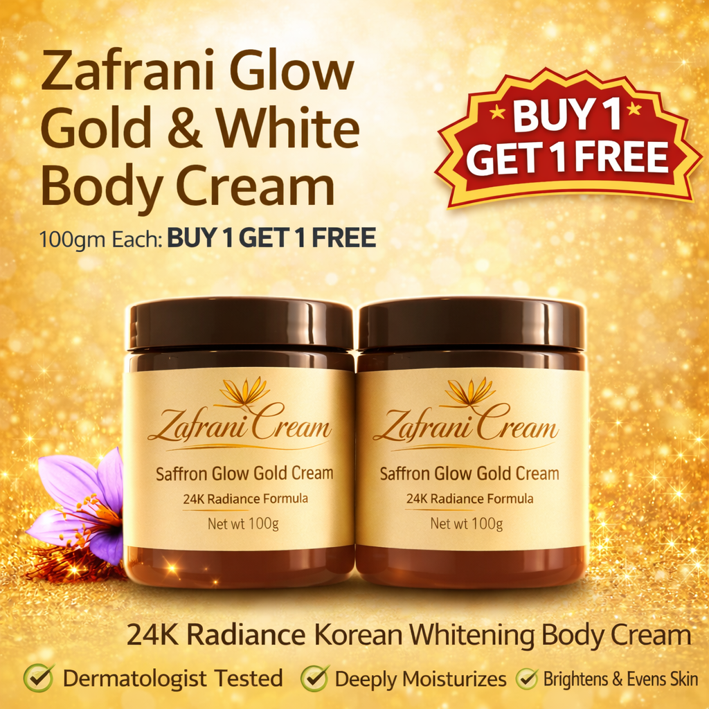Glow Gold & White Body Cream 100gm Each Buy 1 Get 1 FREE